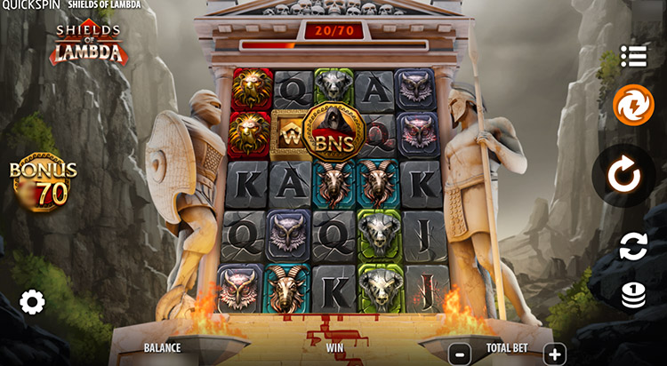 The provider used a 5 x 5 grid layout