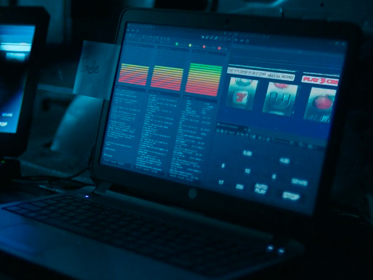 What slot machine hacking software looks like, according to the writers of the Ozark series